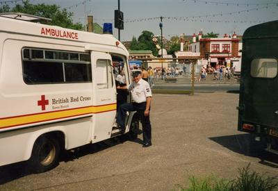 First Aid at Southend-on-Sea Air Show; RCB/2/13/5/87