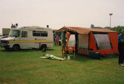 First Aid at Shoebury Fair, Essex; RCB/2/13/5/88