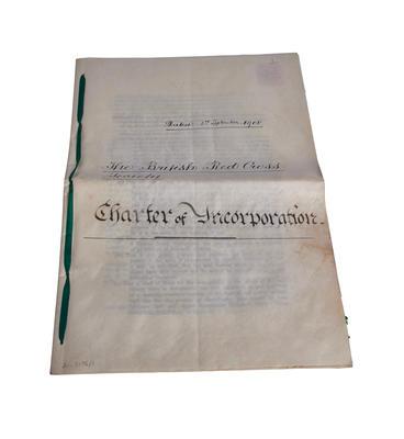 Royal Charter of Incorporation presented by King Edward VII.