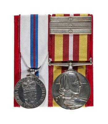 Queen Elizabeth II Silver Jubilee Medal awarded to Pamela Ablett.