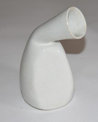 Upright ceramic urinal