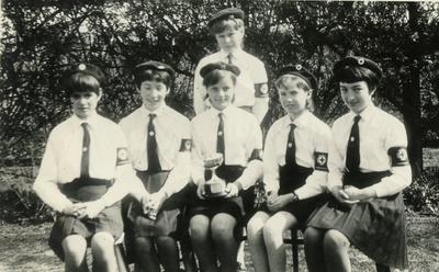 Photograph of the Junior Cup Winners, 1968