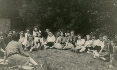 Photograph of the Cadet Camp at Hare Park; RCB/2/39/6/22