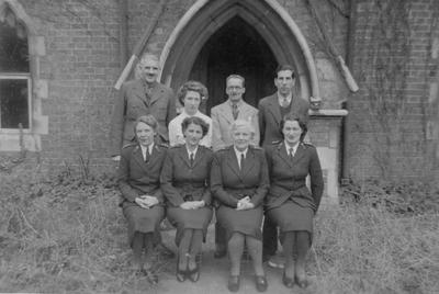 Photograph of the Cambridgeshire/46 Blood Transfusion Team; RCB/2/39/6/23