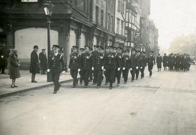 Photograph of Members of a Men's Detachment, 1929; RCB/2/39/6/38