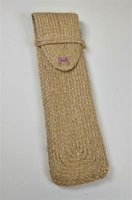 Case made from plaited string