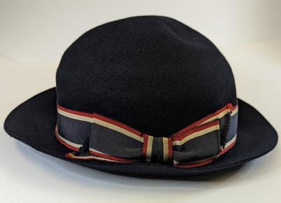 British Red Cross Officer's navy felt hat