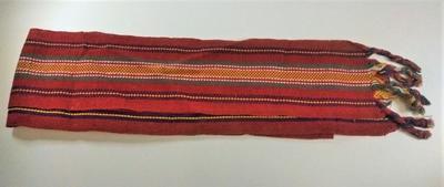 Long woven braid; Textiles/braid; 1812/2