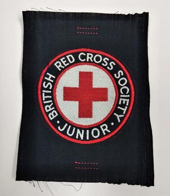 Junior British Red Cross Society patch for brassard