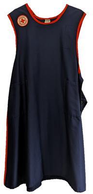 Dark blue tabard; Uniforms/apron; 3204/2