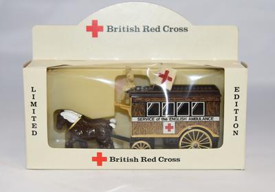 Model ambulance: the 'English Ambulance' [1876]