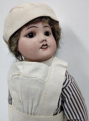 Doll dressed as a Nursing Superintendent