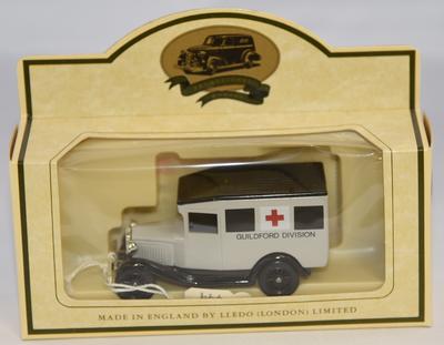 Die Cast model ambulance: Ford 'A' Type 1934