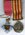 Miniature CBE and Voluntary Medical Services medal