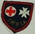 St John and Red Cross Service Hospital Welfare Department Indian Office badge