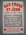 Small poster: 'Red Cross and St John. Saturday, Feb. 7th 1942. Your Prayers are asked for the work of the RED CROSS and ST. JOHN. An Appeal will be made from the Pulpit in aid of the Duke of Gloucester's Red Cross & St John Fund.'