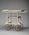 wooden dressings trolley