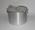 Large stainless steel cooking pot with lid
