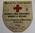 Wooden Sign: British Red Cross Society Prisoners Of War Department and Wounded & Missing Services