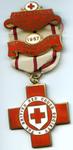 Proficiency badge: Red Cross Hygiene and Sanitation with bar 1957