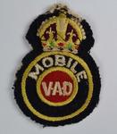 Mobile VAD badge: No 19695 Dorset/12 VAD