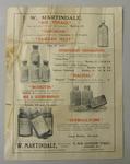 sales leaflet illustrating Martindale products