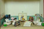 Diorama: 'St John & Red Cross Hospital Library Department'