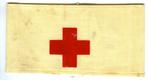 Plastic brassard/armlet with Red Cross emblem