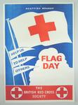 poster advertising a Scottish Branch Flag Day