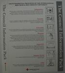 poster advertising the seven Fundamental Principles of the Red Cross Movement