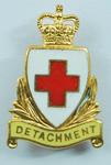 Detachment collar badge