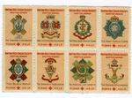Set of fundraising stamps produced by the British Red Cross Society Scottish Branch
