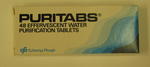 packet of 48 'Puritabs' water purification tablets
