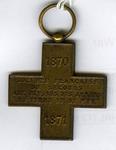 Metal awarded by the Committee of the French Society for Aid to the Sick and Wounded in War