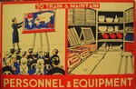 One of a set of Junior Red Cross posters: Personnel and Equipment