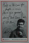 Red Cross Week poster featuring Philip Schofield, 1995