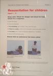 Poster: Poster 1 First Aid for Children and Infants - Resuscitation for infants (aged 1-7).