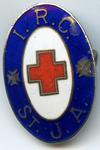 Indian Red Cross and St John Ambulance badge