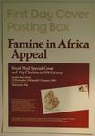Poster appealing for funds for the Famine in Africa Appeal, 1984