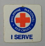 Sticker: Philippine National Red Cross I Serve
