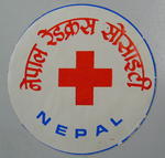 Sticker: Nepal [Nepal Red Cross Society]