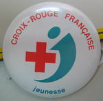 Badge: Croix-Rouge Francaise jeunesse