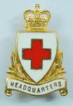Headquarters collar badges
