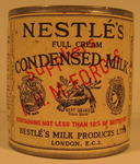 Tin of Nestle's Condensed Milk
