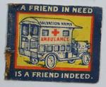 fundraising flag: 'A Friend in Need is a Friend Indeed'