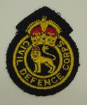 Civil Defence Corps cloth badge