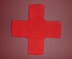 fabric red cross emblem