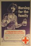 poster advertising a 'Nursing for the family' course