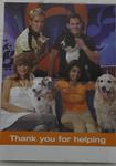 Double sided poster from the Blue Peter Welcome Home Appeal