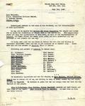 Copy letter of appreciation for the work of the British Red Cross Commission from the community at Belsen Camp